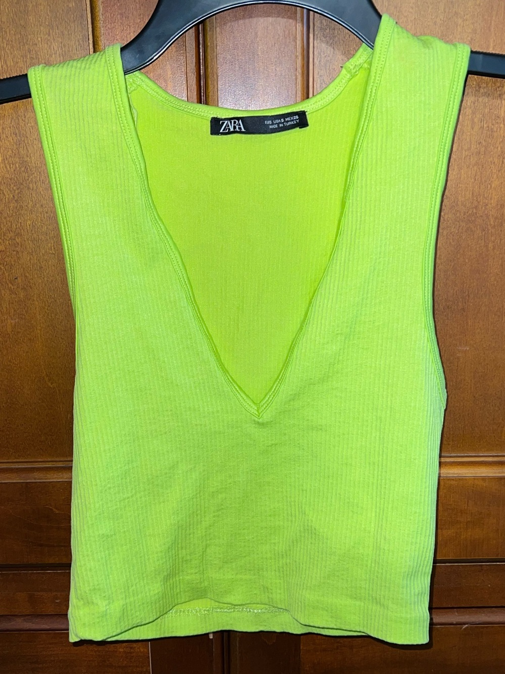 zara seamless tank top